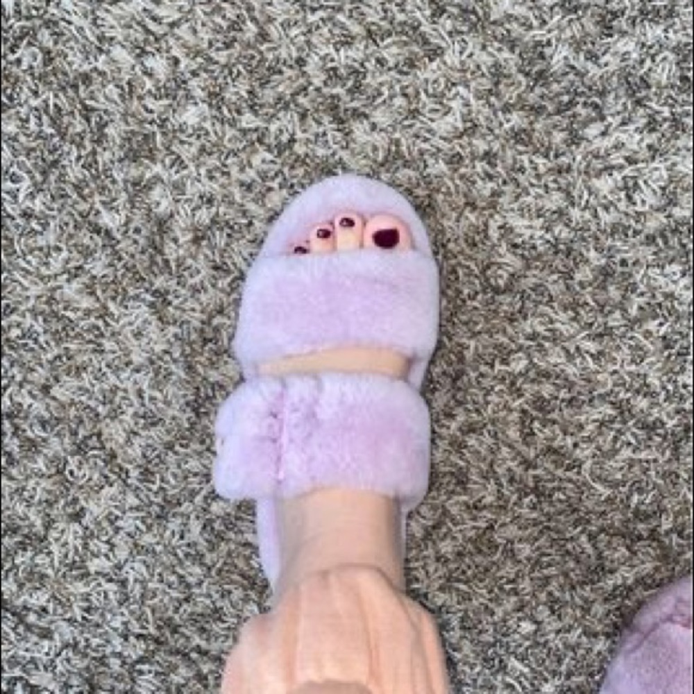 Lavender UGG slippers